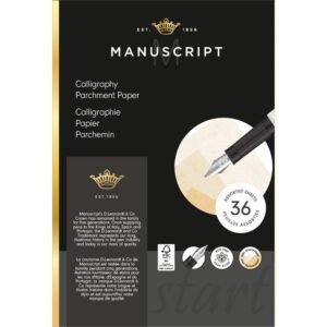 Manuscript Kalligrafiblokk A4 Parchment paper