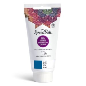 Speedball Fabric Block Ink 75ml - 3572 Blå