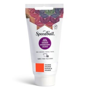 Speedball Fabric Block Ink 75ml - 3577 Orange