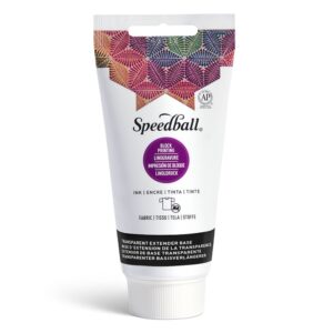 Speedball Fabric Block Ink 75ml - 3582 Transparent Extender