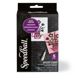 Speedball Block Print Linotrykk Sett - Speedy Carve Kit