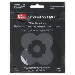 Prym x FabPatch Reparasjonslapp REPAIR KIT - Sort - 3stk