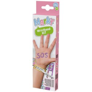 COLOP DIY Marky - SOS Wristband Kit - 10stk Armbånd
