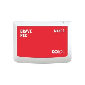 COLOP Make1 Stempelpute - 50x90mm - Brave Red