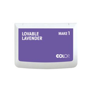COLOP Make1 Stempelpute - 50x90mm - Lovable Lavender