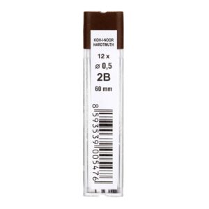 Koh-i-Noor Grafittmine 0,5mm 12 miner - 2B