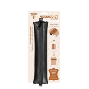 Nomaddict - Skinnpennal for notatbok - Sort