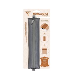 Nomaddict - Skinnpennal for notatbok - Grå