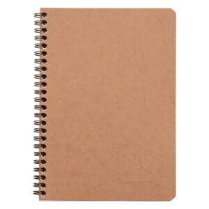 Nomaddict Notatbok Spiral A5 ruter - Brun