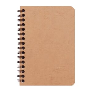 Nomaddict Notatbok Spiral 9x14cm linjer - Brun