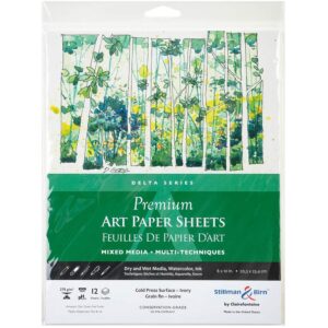 Stillman & Birn Delta Mixed media 20x25 270g 12 ark