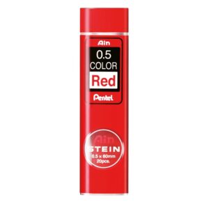 Pentel Blyminer - Ain Stein - 0,5mm - 20stk - Rød