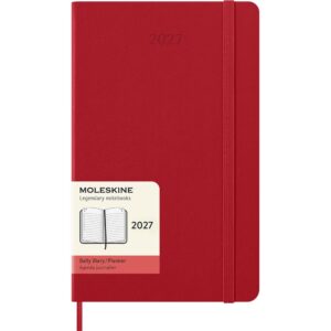 Moleskine Planner 2027 12m Hard L Dag - Red