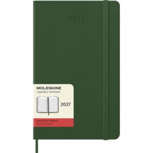 Moleskine Planner 2027 12m Hard L Dag - Myrtle Green
