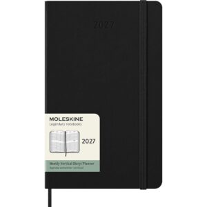 Moleskine Planner 2027 12m Hard L Uke Vert - Black