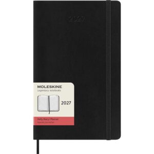 Moleskine Planner 2027 12m Soft L Dag - Black