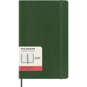 Moleskine Planner 2027 12m Soft L Dag - Myrtle Green