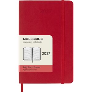 Moleskine Planner 2027 12m Soft P Dag - Red