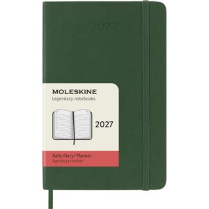 Moleskine Planner 2027 12m Soft P Dag - Mytle Green