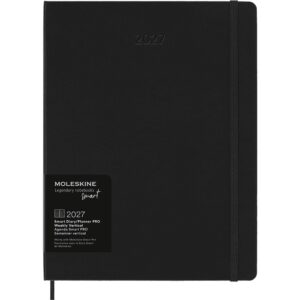 Moleskine Planner 2027 12m Hard XL Smart Pro - Black