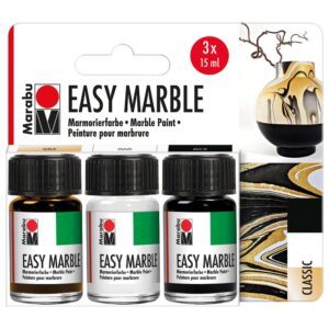 Marabu Easy Marble Set 3x15ml - Classic