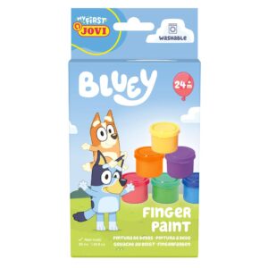 Jovi Bluey - My First Fingermaling 6x35ml - ass farger