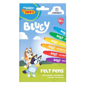 Jovi Bluey - My First Tusj - 6 farger