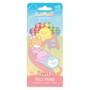 Jovi Kawaii - Tusj pastell tusjer 8 farger
