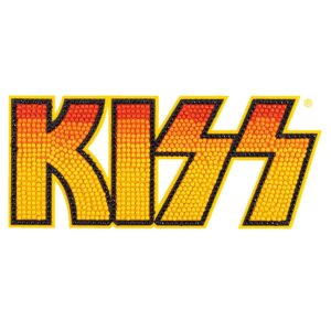 Diamond Dotz Iron-on 'n' Dot - KISS Logo