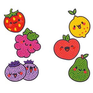 Diamond Dotz Iron-on 'n' Dot - Groovy Fruit
