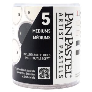 PanPastel Sett 8030005 - 5 medier og verktøy - Mediums