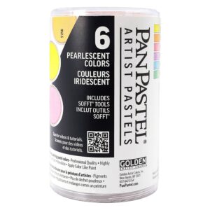 PanPastel Sett 8030062 - 6 farger og verktøy - Pearlescent