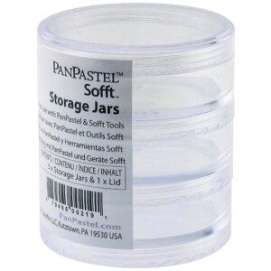 PanPastel Sett - 8032010 3 oppbevaringsbokser + 1 lokk
