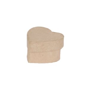 Decopatch Pappmaché - 5x5x3cm - Miniboks hjerte