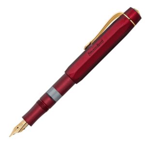 Kaweco Piston Sport Al Fyllepenn - M 0.9mm Bordeaux